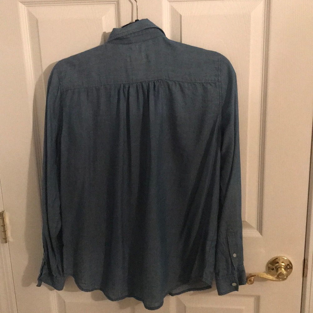 Denim Button Up - Picture 2 of 2